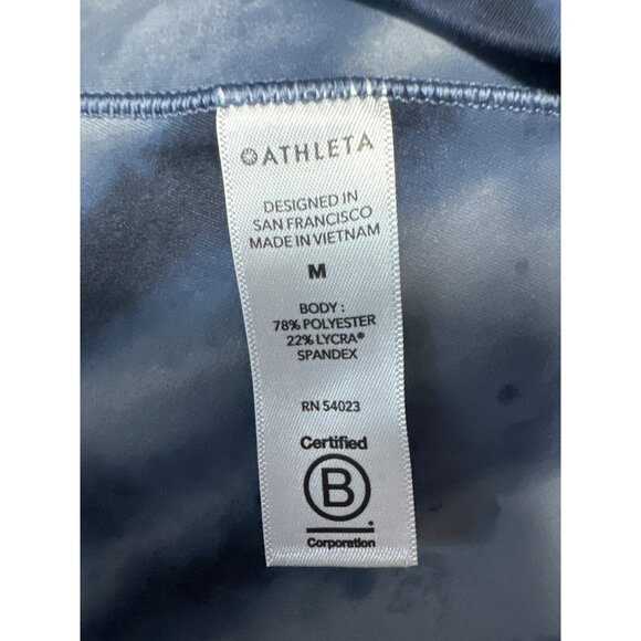 Athleta Women's 25” Salutation Stash Pocket ll 7/8 Tight 599748 Blue Size M - Picture 8 of 11